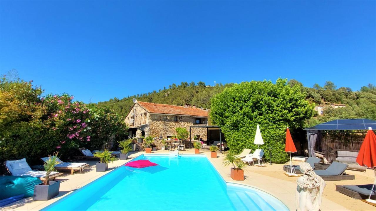 La Bergerie Du Moulin (Adults Only) Bed & Breakfast Taradeau Dış mekan fotoğraf